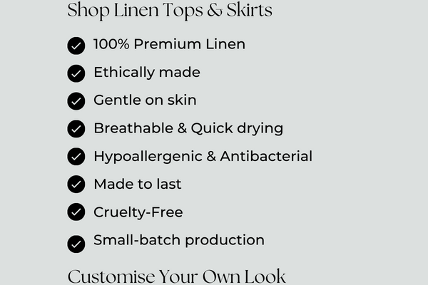 Lueur White Linen Crop Top – Summer Born Label